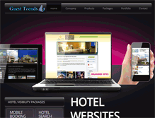 Tablet Screenshot of guesttrends.com